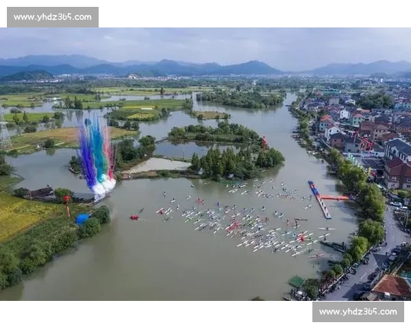 诸暨白塔湖：生态湿地里的桨板竞速赛